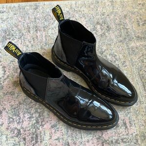 Dr Martens Bianca Chelsea Boot Patent Leather
